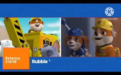 Cortina Estamos Viendo Rubble y Equipo Canal RCN (2018-2019)