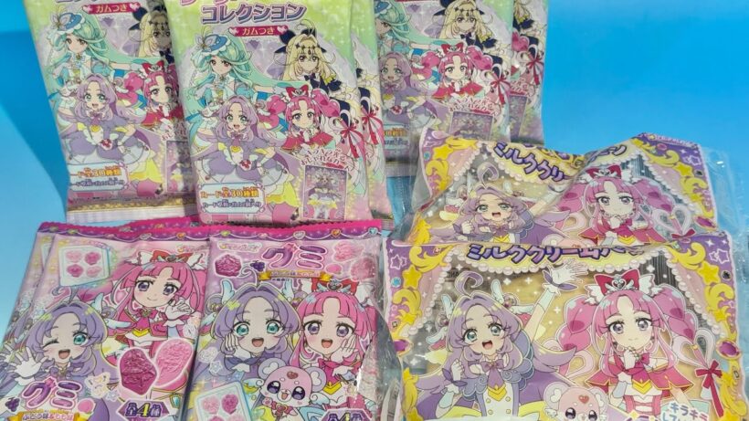 名探偵プリキュア　食玩　カードコレクション　グミ　パン