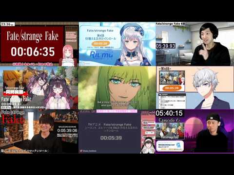 【Fate/strange Fake 第6話】VTuberリアクションマッシュアップ｜海外VTuber反応まとめ