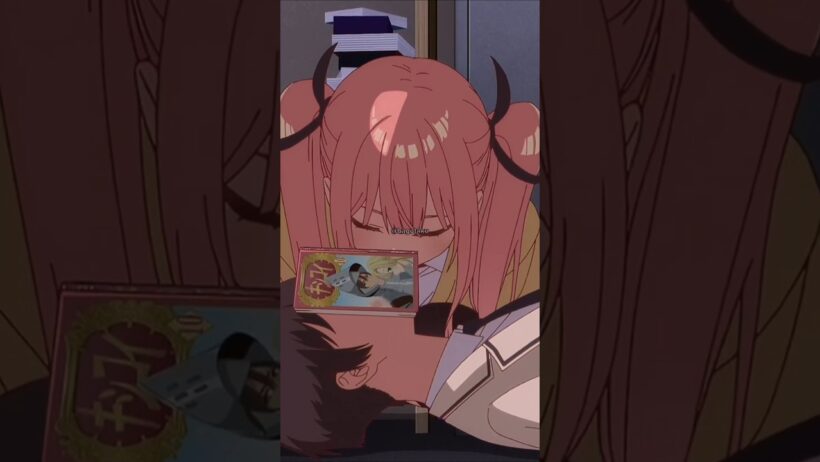 Cuando tu waifu te da un beso indirecto 😂 - Mayonaka Heart Tune (audio japones)