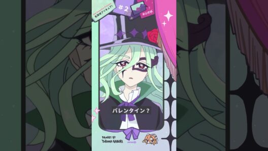 【手描きプリキュア】バレンタイン？【ニジー】 #名探偵プリキュア #プリキュア