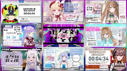 正反対な君と僕 / You and I Are Polar Opposites OP．ED Vtuber Reaction