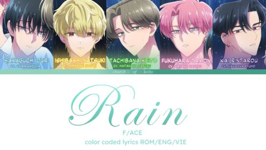 [Tamon's B-side] RAIN - F/ACE (ROM/ENG/VIE color coded lyrics)