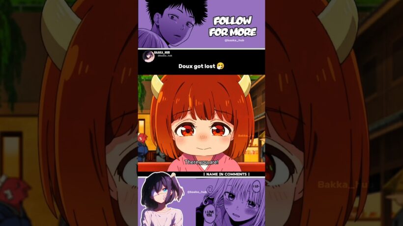 Doux got lost🥹[The Demon King's Daughter is Too Kind]#anime #baakahub #doux #kawaii #baby