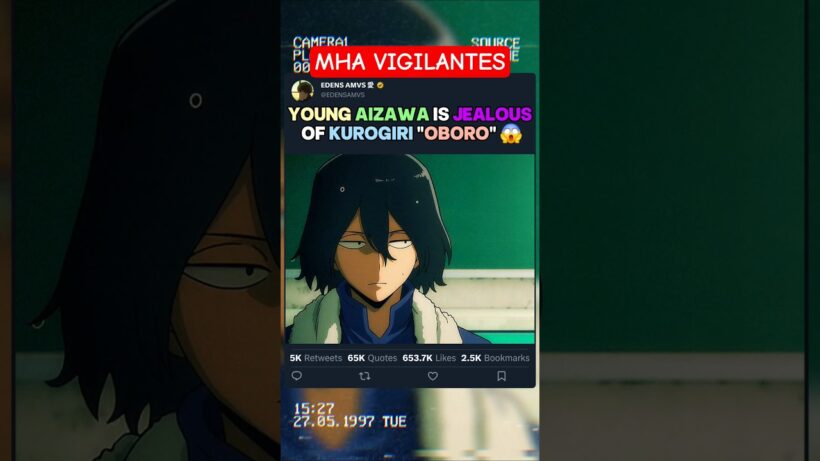 LE JEUNE AIZAWA EST JALOUS DE KUROGIRI | #myheroacademia #edit #amv #mha #bnha