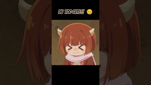 Dou's Adorable Transformation Practice | (ドゥ, Du) | Demon Lord's Daughter #anime #favanimeedit