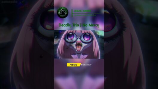 ANIME-Dead Account | Deadly Trio | #JEBAS #ANIME #JEBAS_ANIME #animeshorts  | 4K HIGH FR60