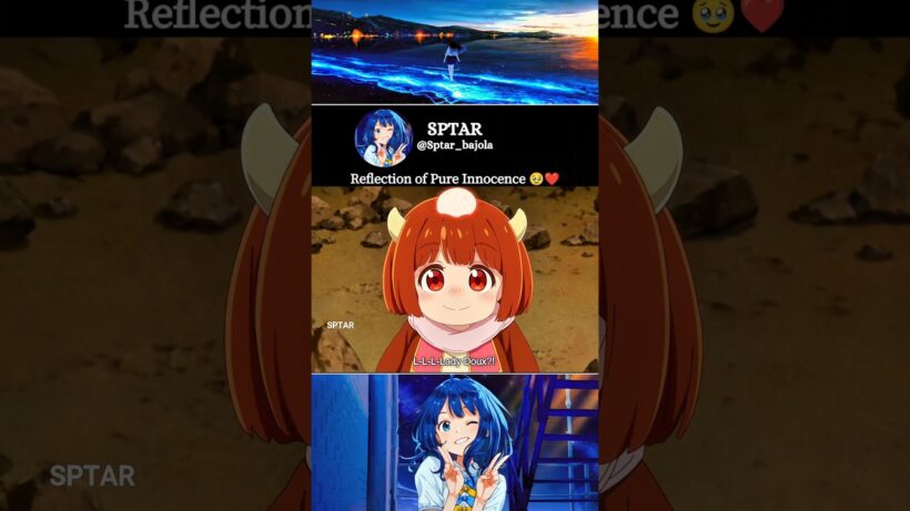 Reflection of Pure Innocence 🥹❤️ | The Demon King's Daughter is Too Kind!! #anime #shorts