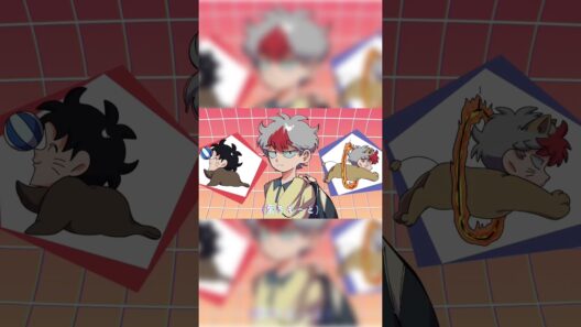 【奇面組 手描き】どんちゃんとれいくんで　ベノムmeme