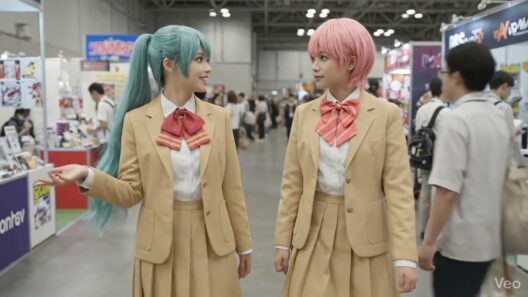 AI 　ハイスクール奇面組　唯＆千絵　実写化