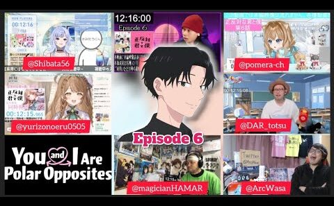 正反対な君と僕 6話 リアクション You and I Are Polar Opposites Episode 6 Japanese Reaction
