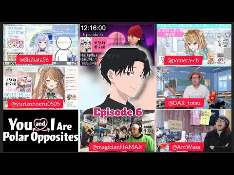 正反対な君と僕 6話 リアクション You and I Are Polar Opposites Episode 6 Japanese Reaction