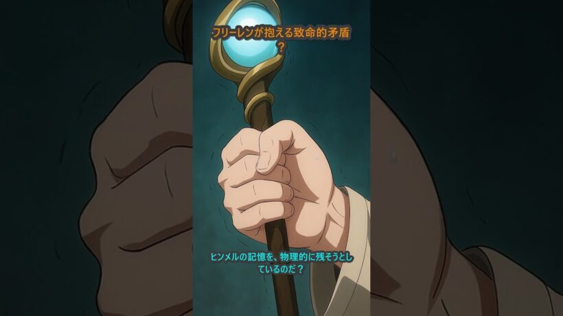 フリーレンが抱える致命的矛盾？ #葬送のフリーレン #フリーレン #アニメ考察 #shorts #ヒンメル