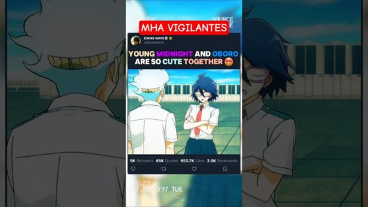 LA JEUNE MIDNIGHT ET OBORO SON MIGNON ENSEMBLE | #myheroacademia #edit #amv #mha #bnha