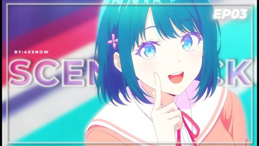 Shio Minamo | [ 4K ] | Scene Pack Clips For Edits | You Can't Be In a Rom-Com | Episode 03