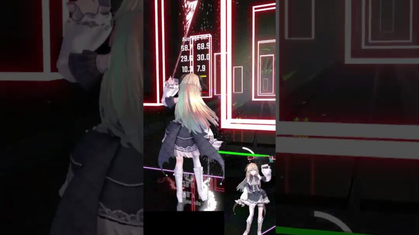 BeatSaber​​【Playmour / 朔雀 & 導凰(SAK & TAO)[カヤちゃんはコワくないED](Expert+)FC】