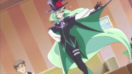 명탐정 프리큐어 1화 - 괴도단 팬텀의 니지