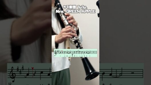 【lulu.】葬送のフリーレン第2期OP曲！ #ミセスグリーンアップル #クラリネット #clarinet #吹いてみた