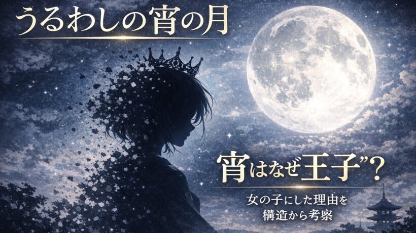 うるわしの宵の月｜宵はなぜ“王子”？女の子にした理由を構造から考察