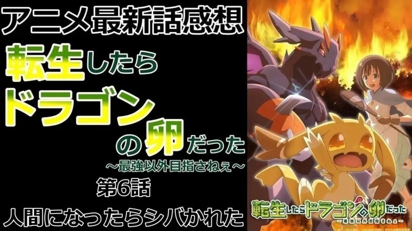 【感想】猿のボス【転生したらドラゴンの卵だった～最強以外目指さねぇ～】【アニメ】【最新話】【レビュー】