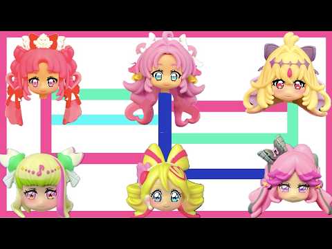 【名探偵×アイドル】プリキュアお洋服シャッフルあみだくじ！名探偵プリキュアとキミとアイドルプリキュアたちがおようふくチェンジしちゃうよ♪