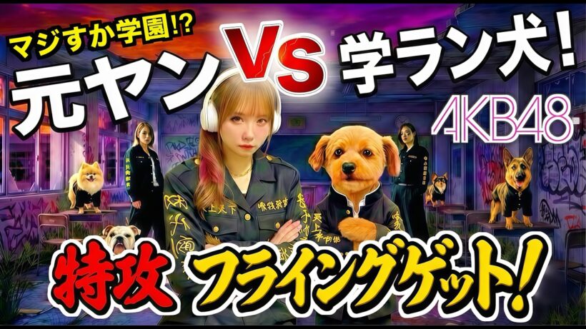 マジすか学園！？【特攻フライングゲット】AKB48 - Metal Cover / English Lyrics - Cover by ひろみちゃんねる