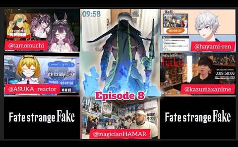 Fate strange Fake Episode 8 Japanese Reaction フェイト ストレンジフェイク 8話 リア クション