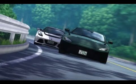 【MF GHOST 3rd Season • EP8】Emma overtakes Kakeru (Lotus Exige VS Aston Martin Vantage)