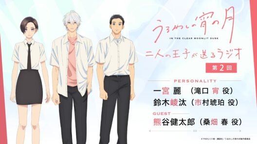 『うるわしの宵の月 二人の王子が送るラジオ』第2回│パーソナリティ：一宮麗＆鈴木崚汰　ゲスト：熊谷健太郎