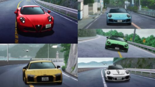 【MF GHOST 3rd Season • EP8】Round 4 Qualifying Runs Compilation (Seaside Double Lane)