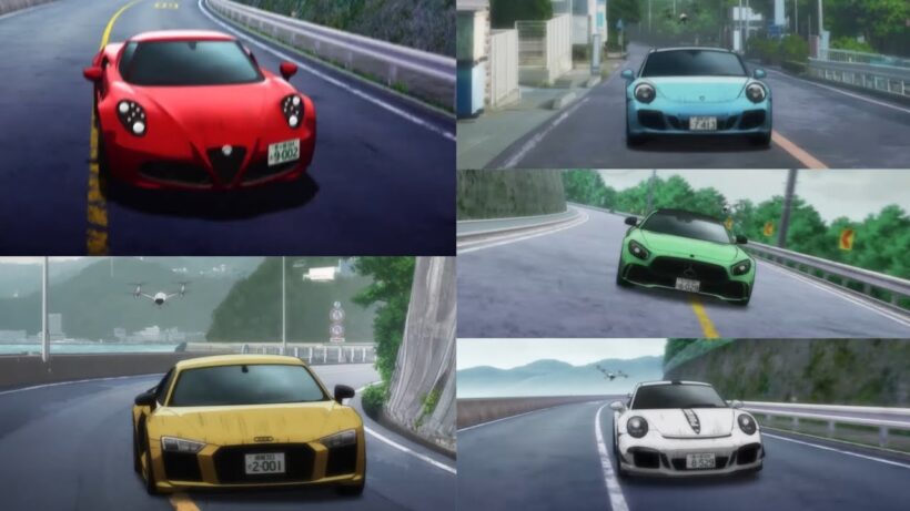 【MF GHOST 3rd Season • EP8】Round 4 Qualifying Runs Compilation (Seaside Double Lane)