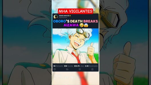 LA MORT D'OBORO EST ANNONCÉE | #myheroacademia #edit #amv #mha #bnha