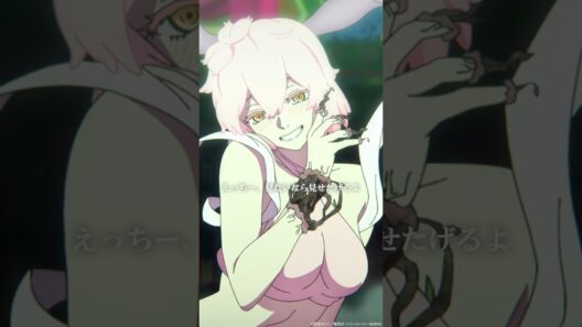 「えー、中身ぃ？見たいなら見せたげるよ」｜TVアニメ『#地獄楽』第二十話「二人と一人」より