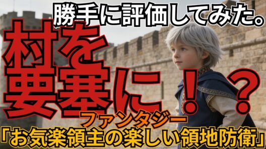 「お気楽領主の楽しい領地防衛～生産系魔術で名もなき村を最強の城塞都市に～」