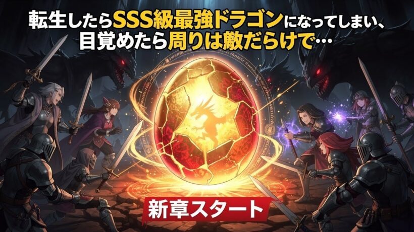 転生したらSSS級最強ドラゴンの卵になってしまい、目覚めたら周りは敵だらけで… ｜ アニメレビュー
