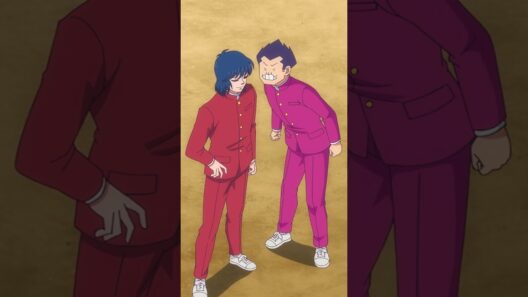 「まったく見ちゃいられないぜ…🌹」#ハイスクール奇面組 第7話より