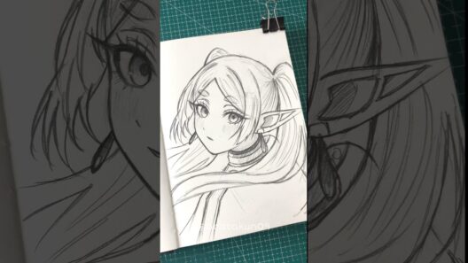 Frieren drawing | 葬送のフリーレン #frieren #葬送のフリーレン #イラスト