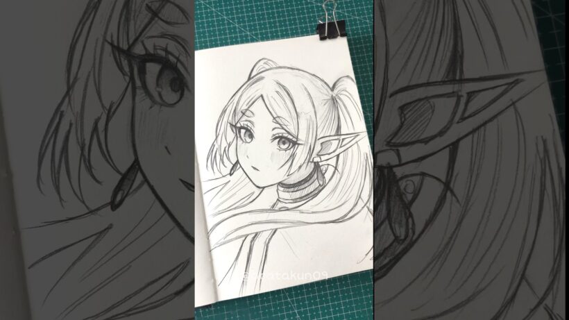 Frieren drawing | 葬送のフリーレン #frieren #葬送のフリーレン #イラスト