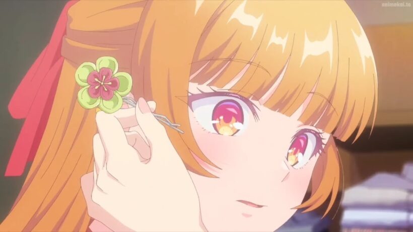 Akari finds the hairpin cute | Osananajimi to wa Love Comedy ni Naranai