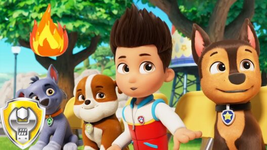 Rubble Fights Fires! 🔥 (Compilation) | Rubble - Paw Patrol | Cartoons for Kids