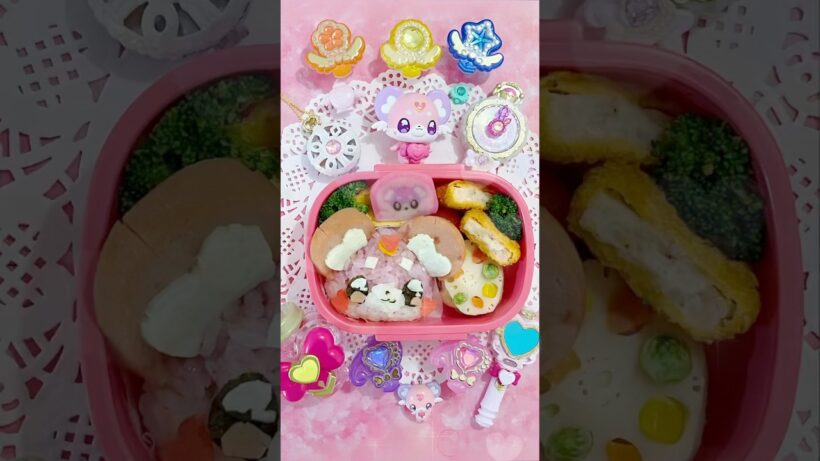 名探偵プリキュア❣️ポチタン弁当💕🍼💖🕰️を作ってみた🍱Cooking Pochitan's Lunchbox #shorts