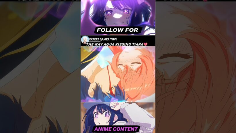 AQUA AND TIARA perfect for each other💖」- THE VILLAINESS IS ADORED EP7 #shorts #anime