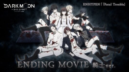 アニメ「DARK MOON　-黒の月: 月の祭壇-」ノンクレジットエンディング映像【ENHYPEN「Fatal Trouble」騎士Ver.】