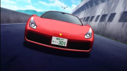 【MF GHOST 3rd Season • EP9】Kaito Akaba's Qualifying Run (Seaside Double Lane)