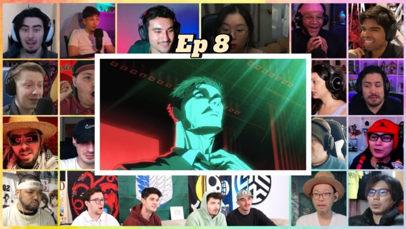 Jujutsu Kaisen Season 3 Episode 8 | Reaction Mashup | 呪術廻戦