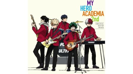 僕のヒーローアカデミア 2ndOSTジャケット🎸