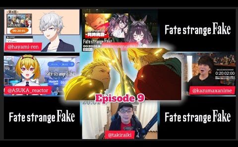 Fate strange Fake Episode 9 Japanese Reaction フェイト ストレンジフェイク 9話 リア クション
