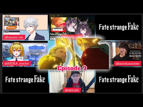 Fate strange Fake Episode 9 Japanese Reaction フェイト ストレンジフェイク 9話 リア クション