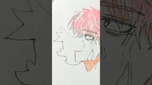 【多聞くんいまどっち！？】福原多聞の横顔を本気で描いてみた！！！#多聞くん今どっち #福原多聞 #howtodraw #drawing #art