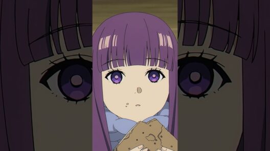 「またこのパンか…」／ガチガチの堅いパン／『 #葬送のフリーレン 』第34話「討伐要請」より